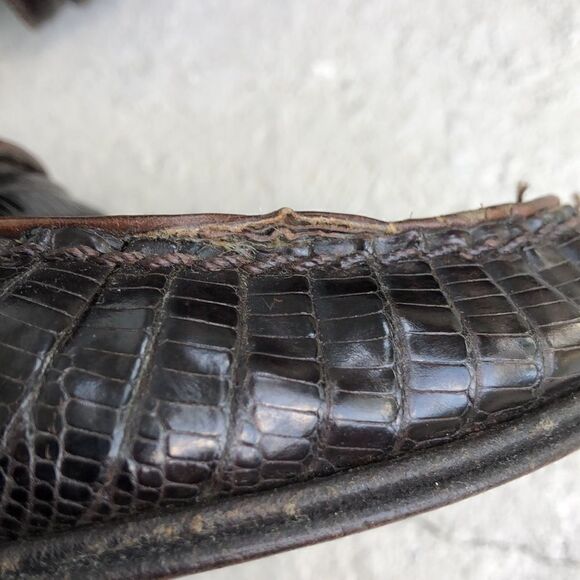 Vintage lizard loafers   - Picture 5 of 8